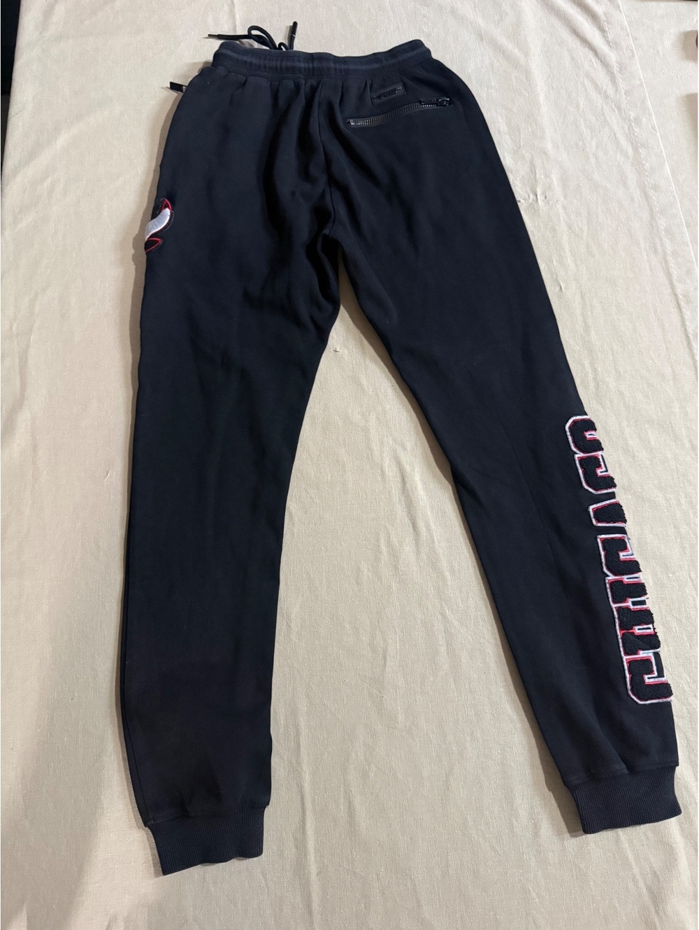 Pro Standard Chicago Bulls black jogger sweatpants small - Picture 4 of 9